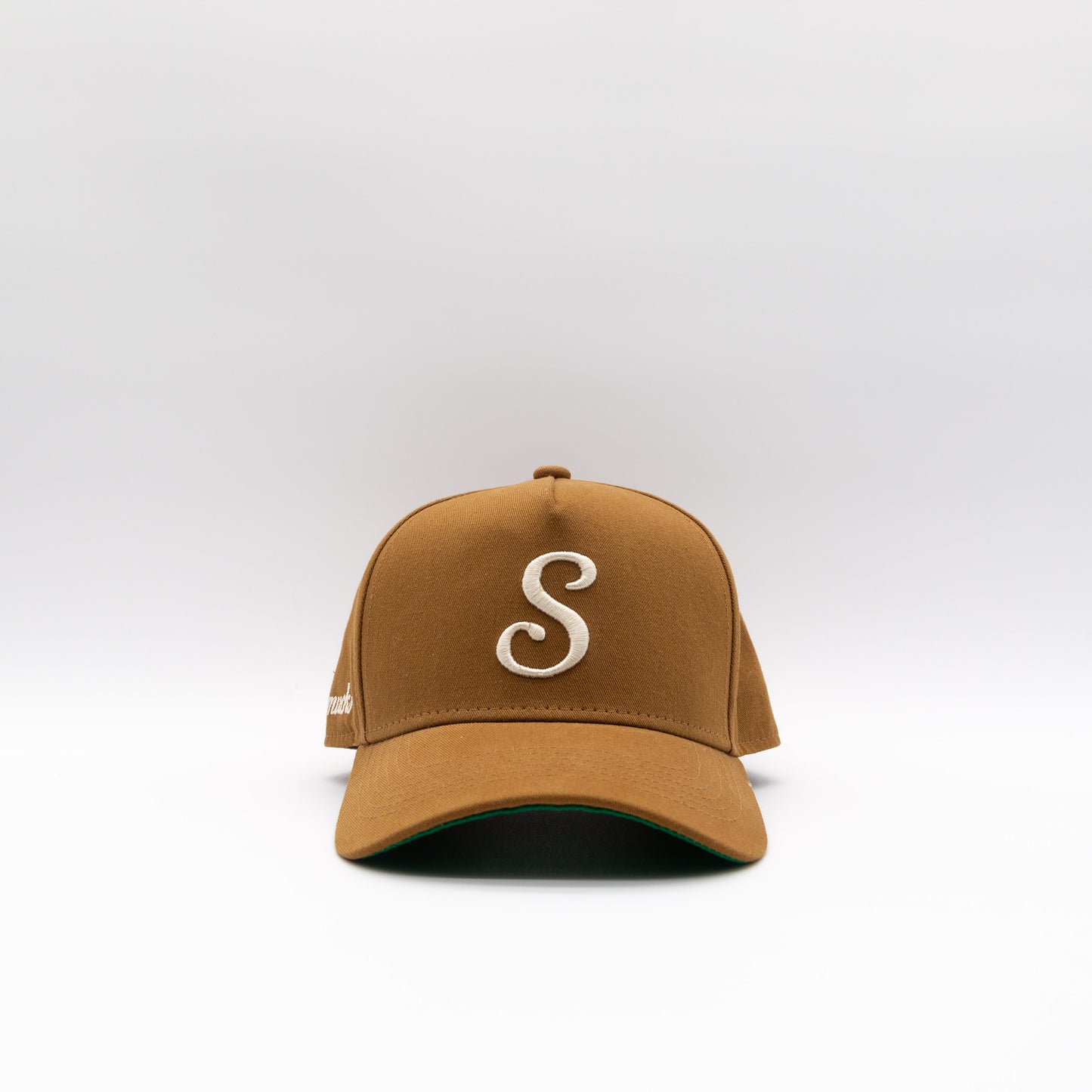 'S' Cap | Saddle Brown
