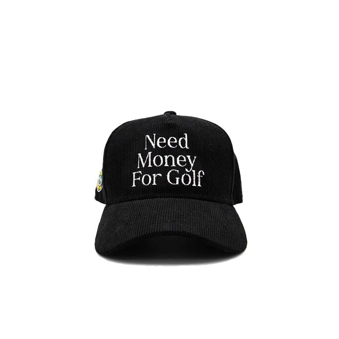 Need Money For Golf - Black